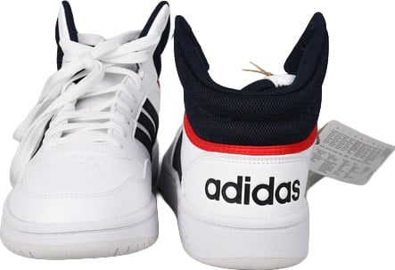 Adidas Hoops 3.0 'White Navy Red' - Maat 38 2/3 (ARCHIEF)