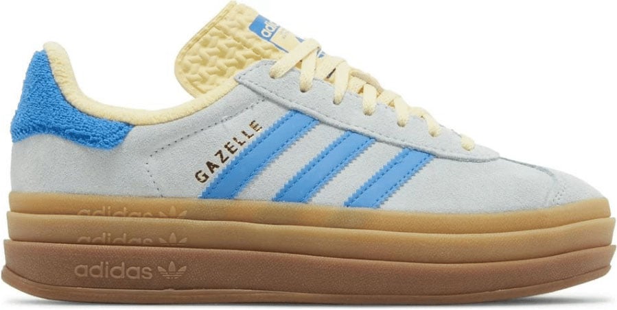 Adidas Gazelle Bold Almost Blue Yellow
