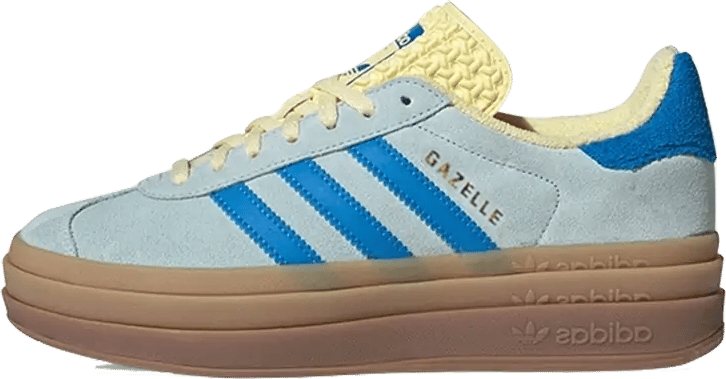 Adidas Gazelle Bold Almost Blue Yellow