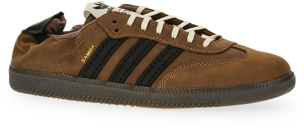 Adidas Brown leather Samba OG SFTM sneakers
