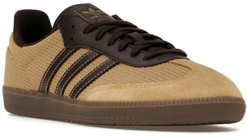 adidas Samba OG Golden Beige Dark Brown