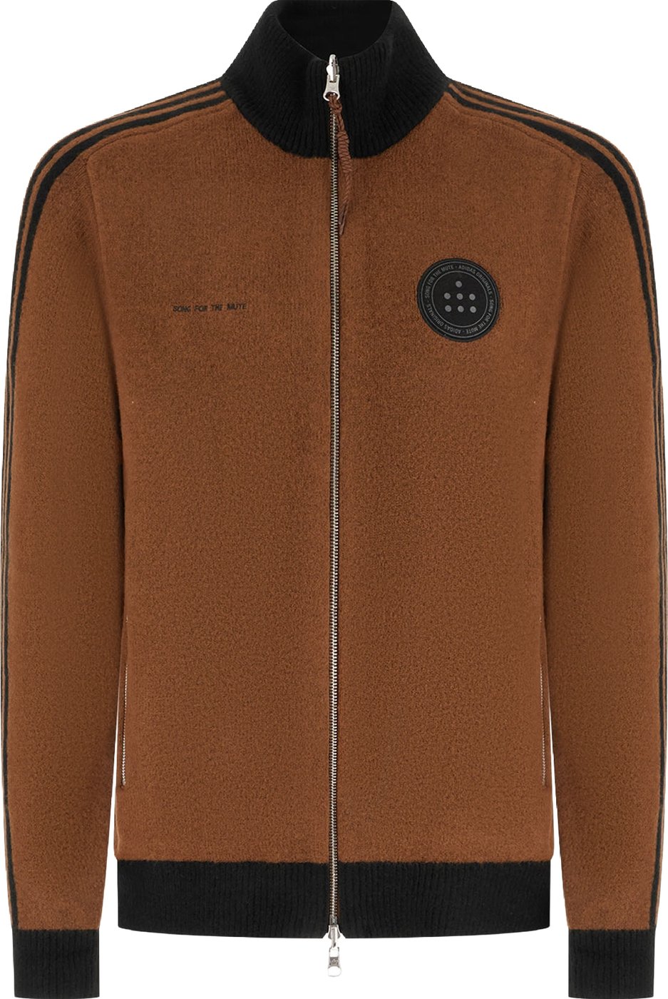 Adidas Brown acrylic blend sweatshirt