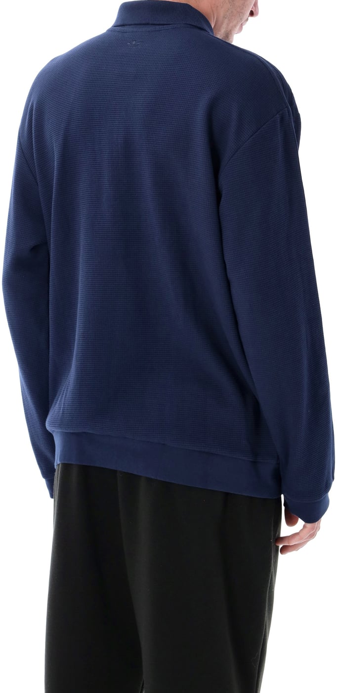 Long Sleeve Polo Sftm Night Indigo