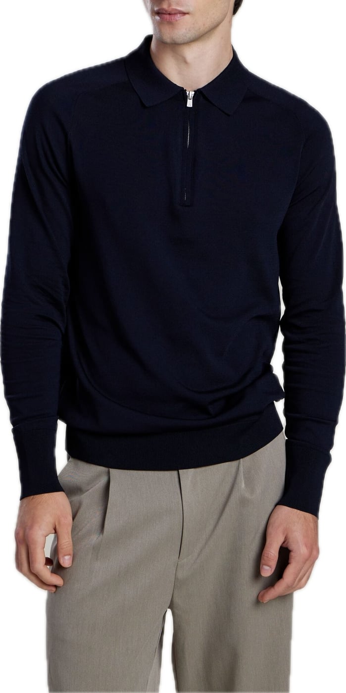 Benno Knit Dark Blue