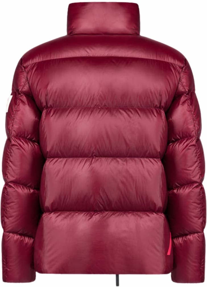 After Label Chamonix Short Down Jacket N051 dark red
