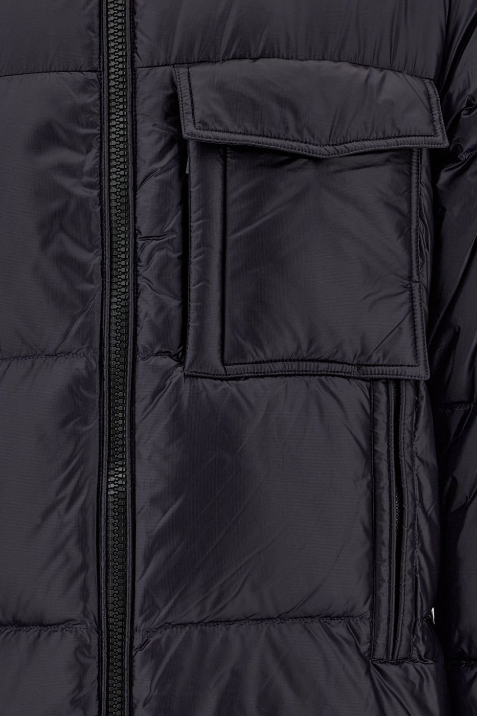 After Label Midnight blue nylon Katalla down jacket