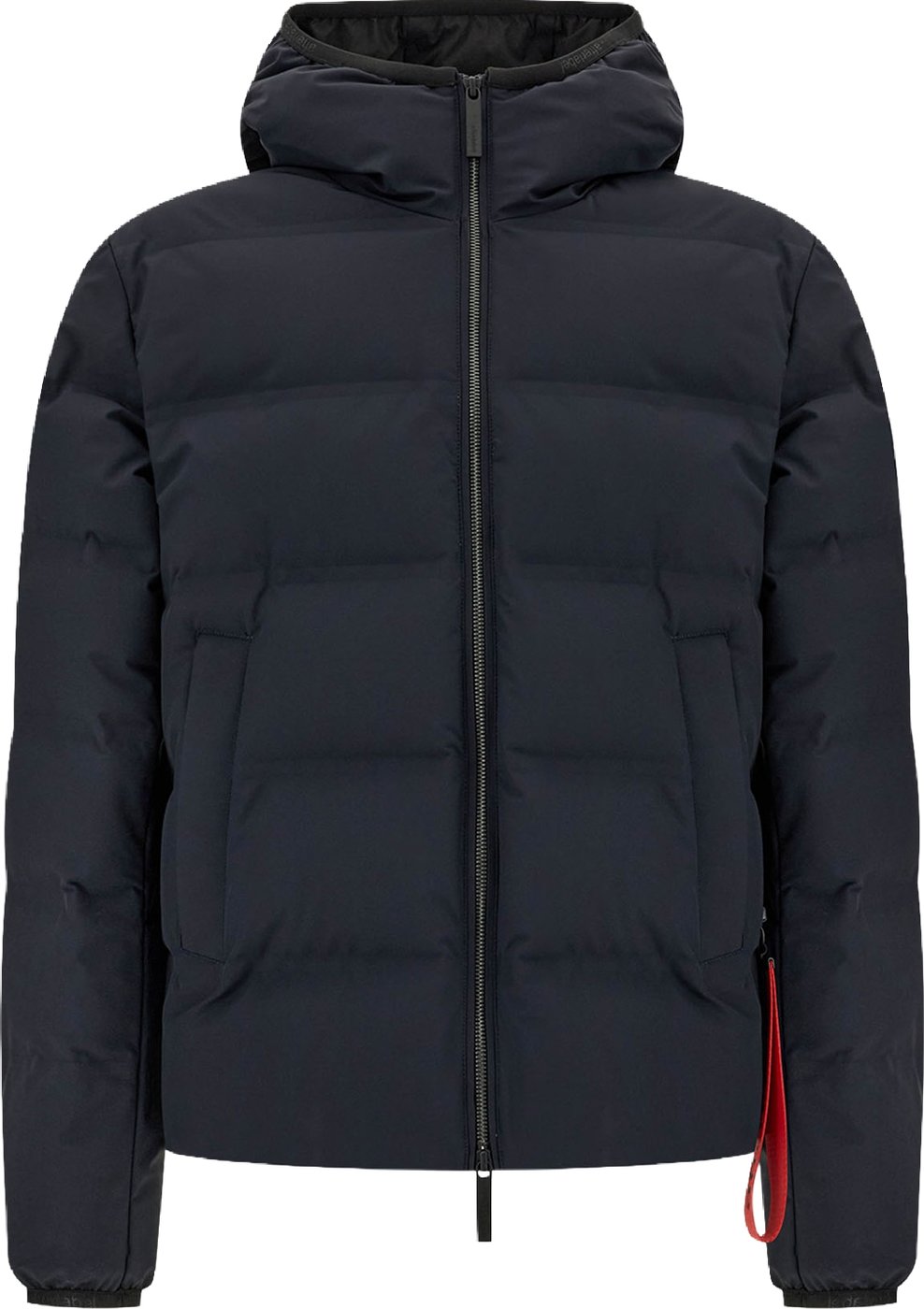 After Label Midnight blue stretch nylon Pinzolo down jacket