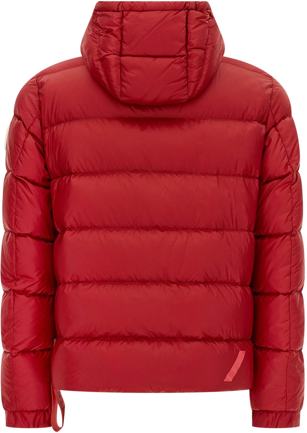 After Label Tiziano red nylon Verbier down jacket