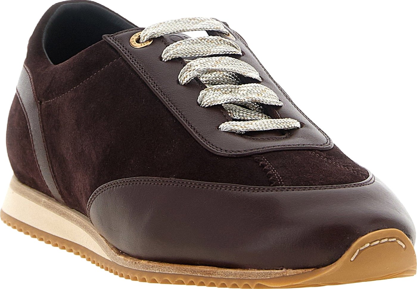Agnona Suede Runner Sneakers