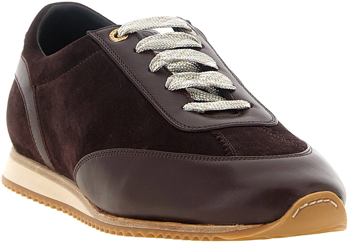 Agnona Suede Runner Sneakers