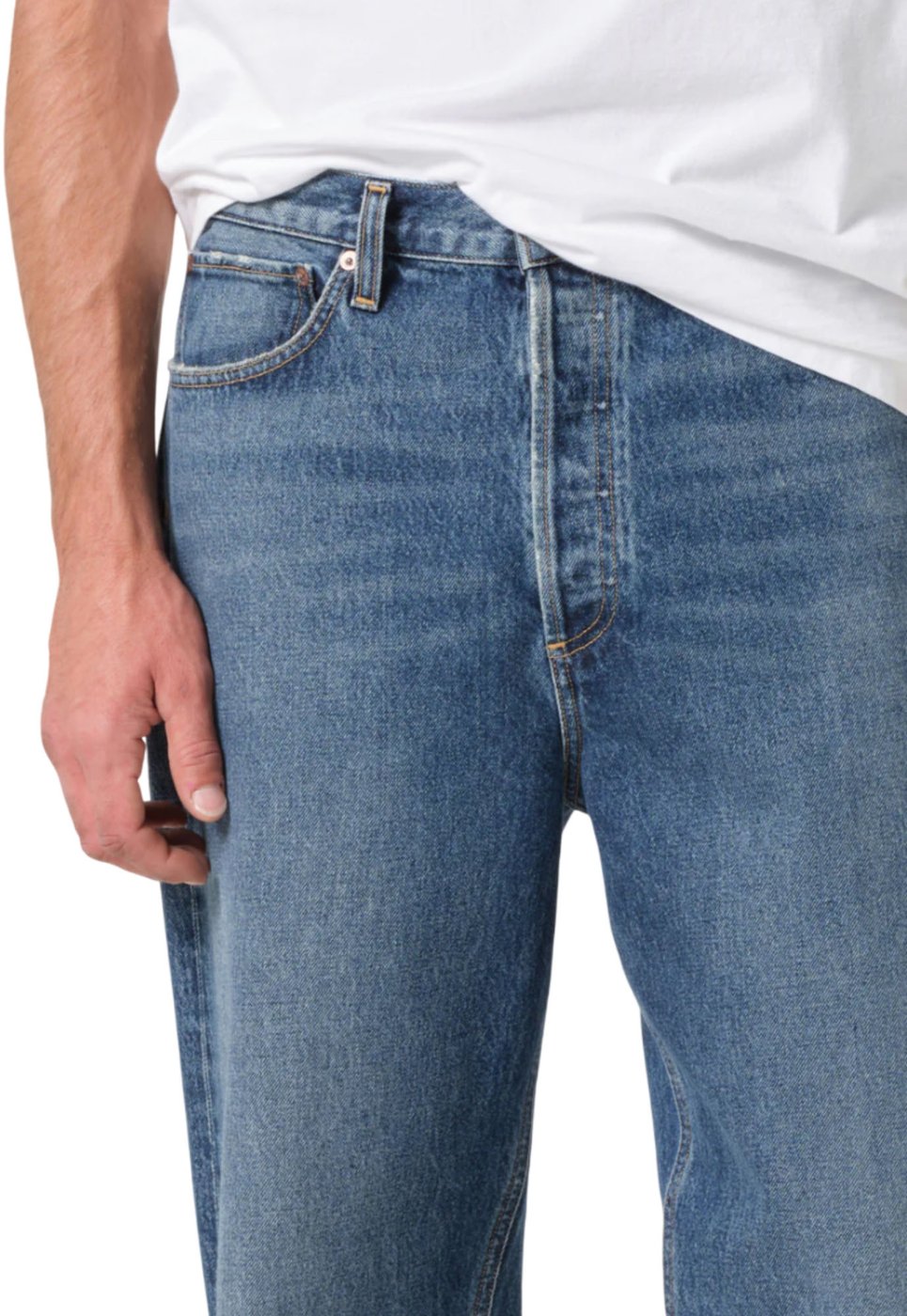 Men’S 90S Mid-Rise Straight-Leg Jeans