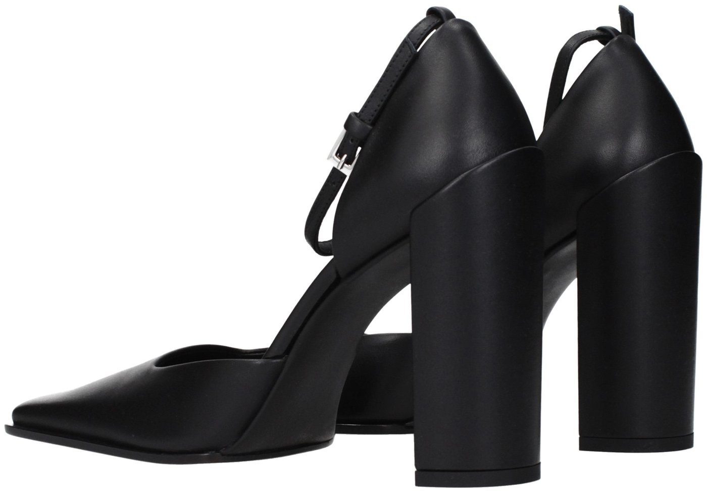 Alaïa Black Leather High Heel Pumps