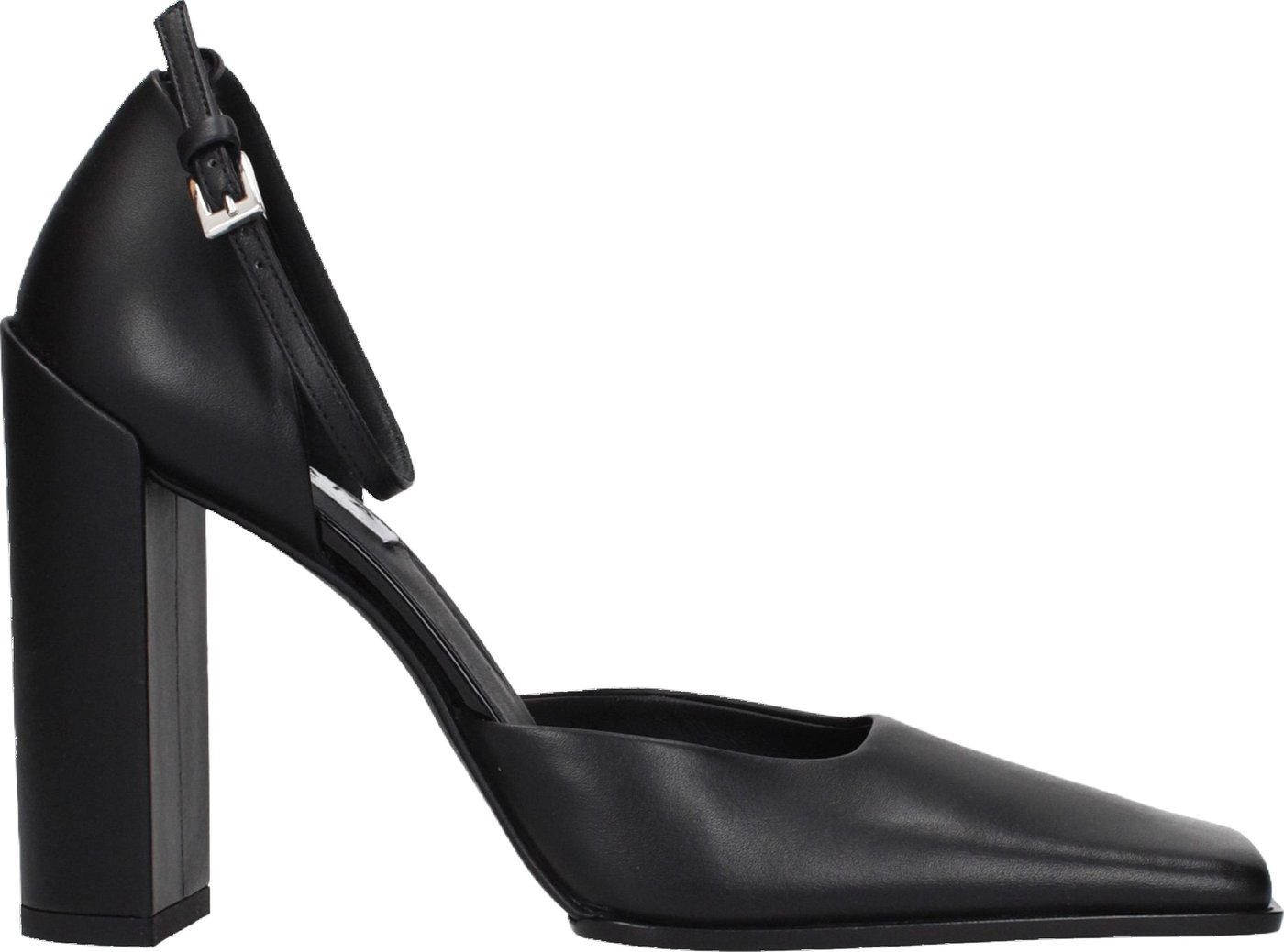 Alaïa Black Leather High Heel Pumps