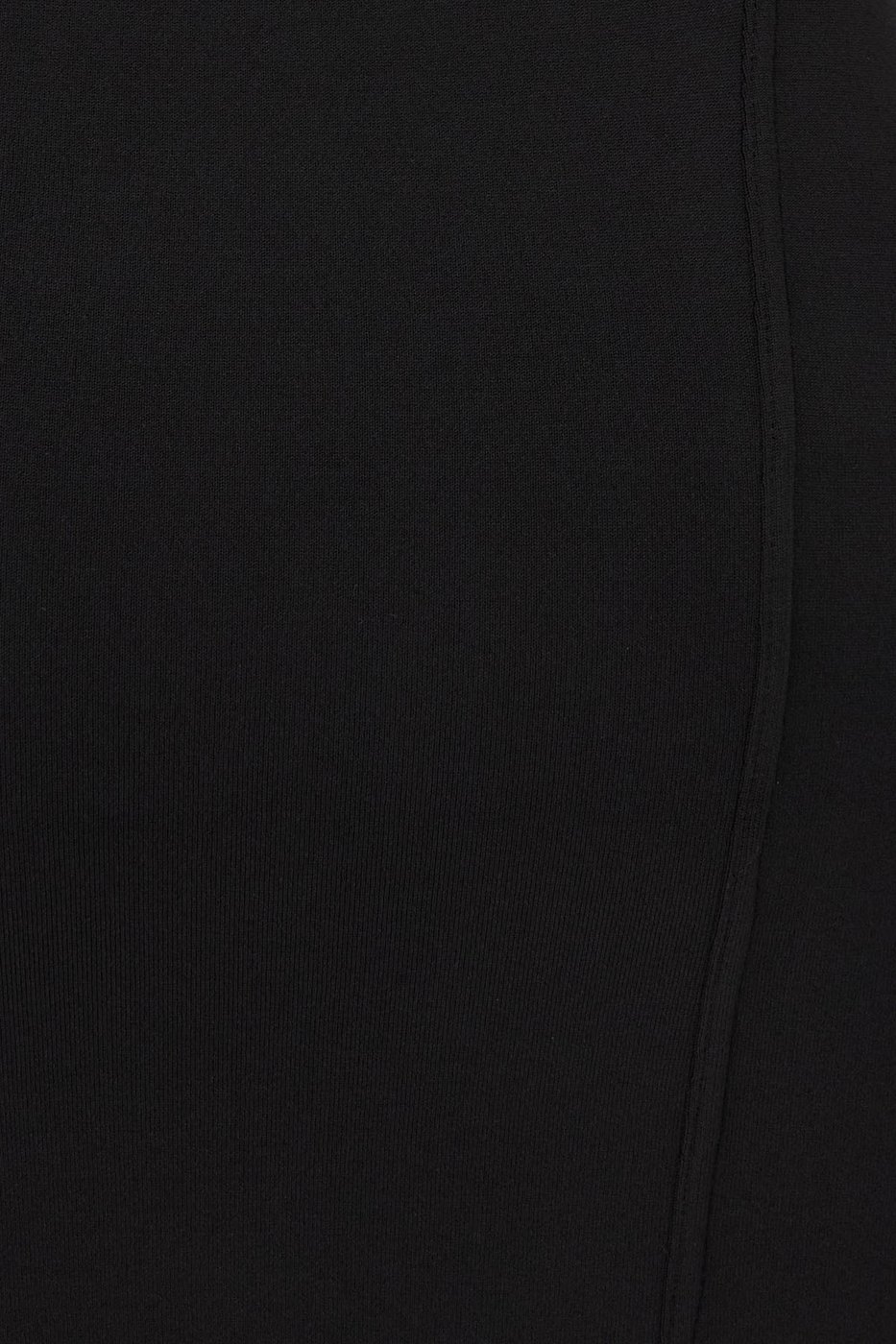 Alaia Black stretch viscose blend dress
