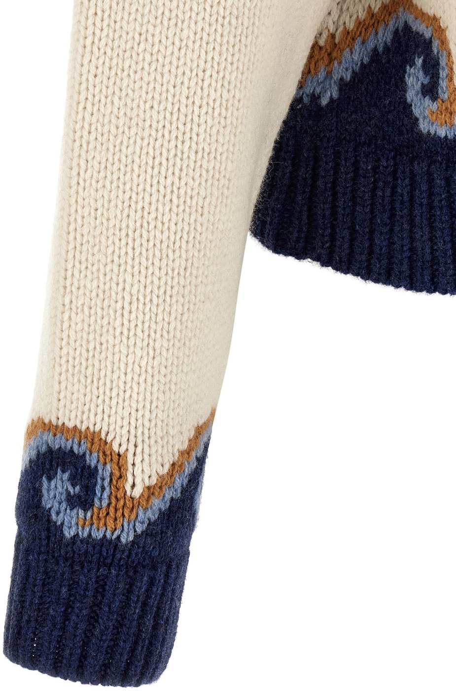 Sweet Winter Patterned Knitted Sweater