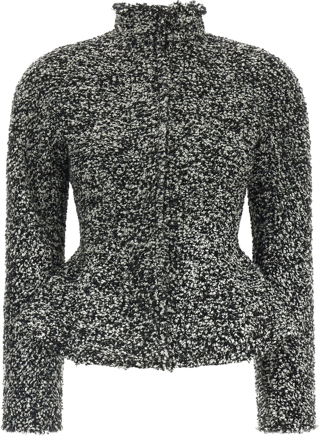 Alberta Ferretti White Virgin Wool Blazer