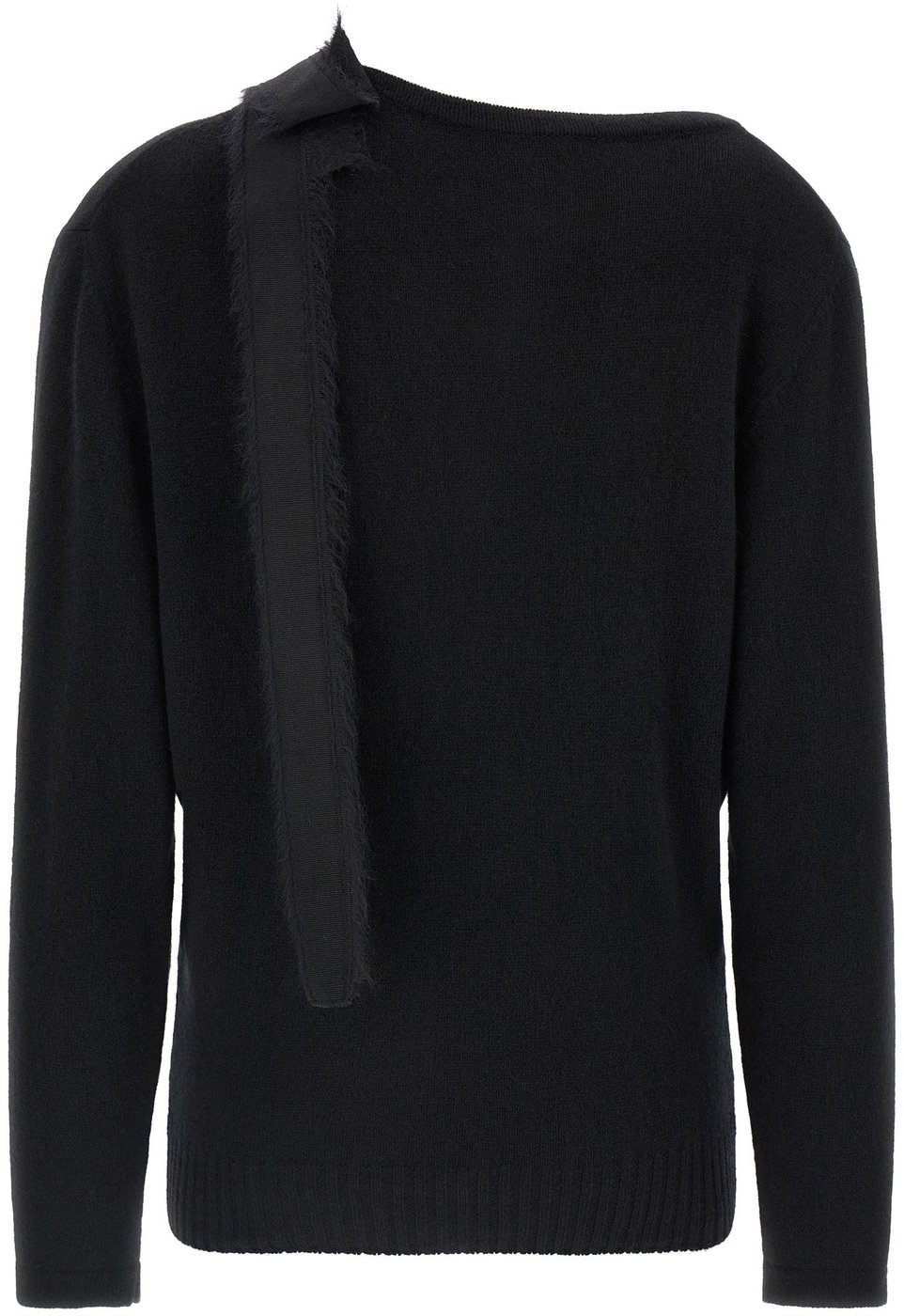 Alberta Ferretti Black Cashmere Cardigan