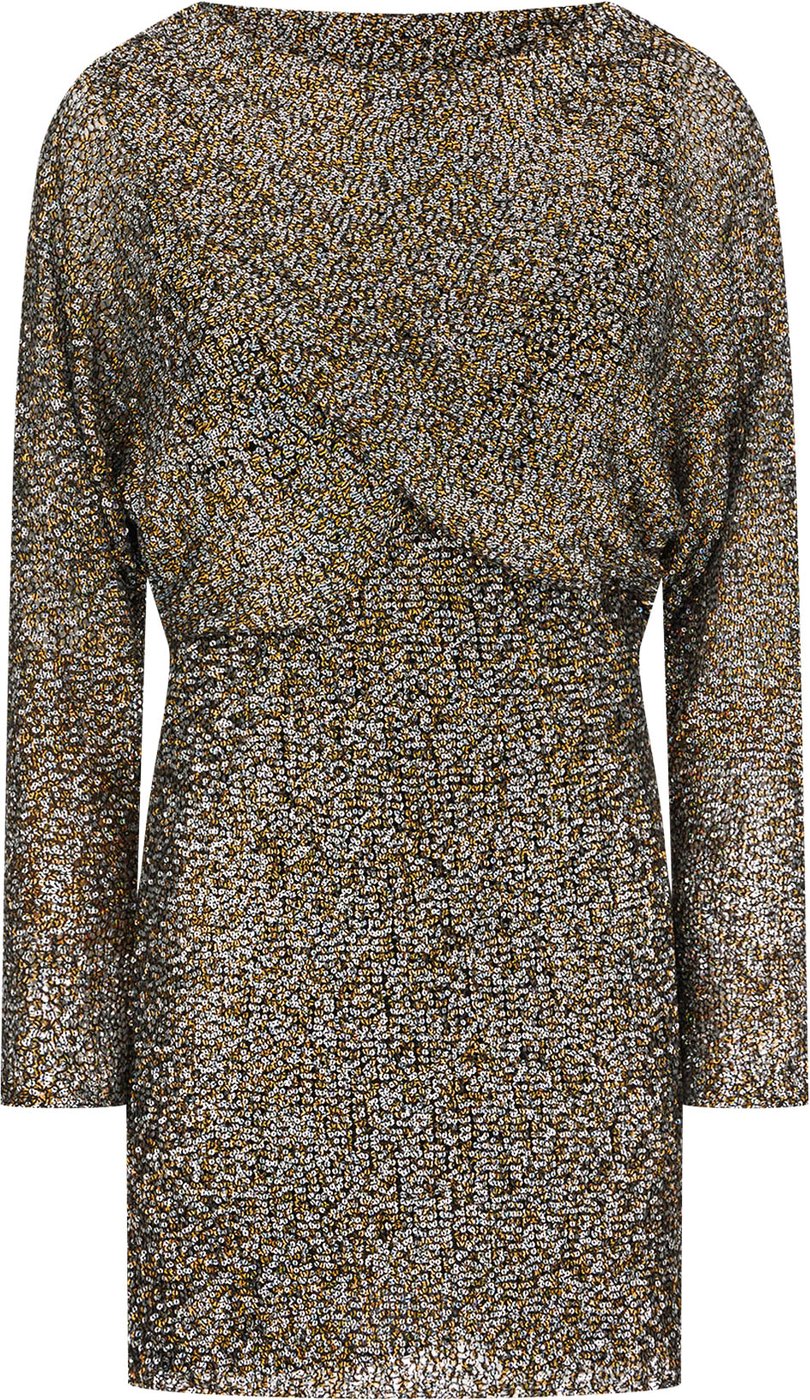 Alberta Ferretti Embellished polyester dress
