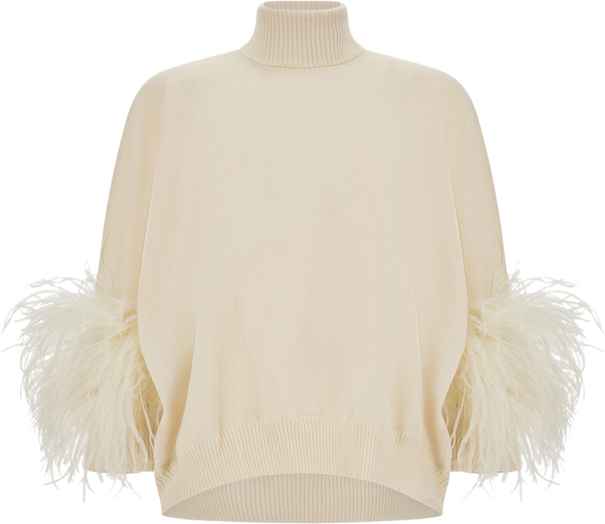 Alberta Ferretti Cream wool sweater