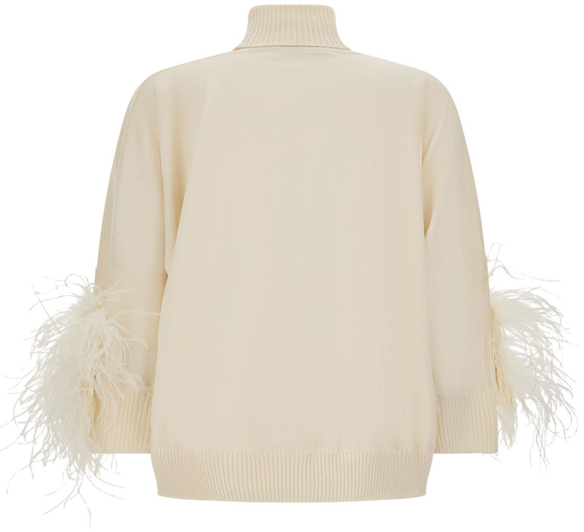 Alberta Ferretti Cream wool sweater