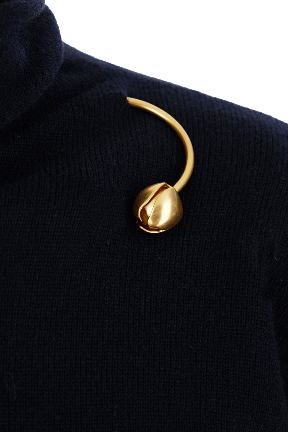 Alberta Ferretti Midnight blue wool blend sweater