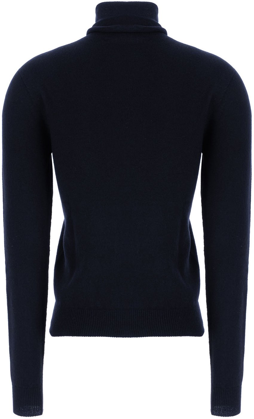 Alberta Ferretti Midnight blue wool blend sweater