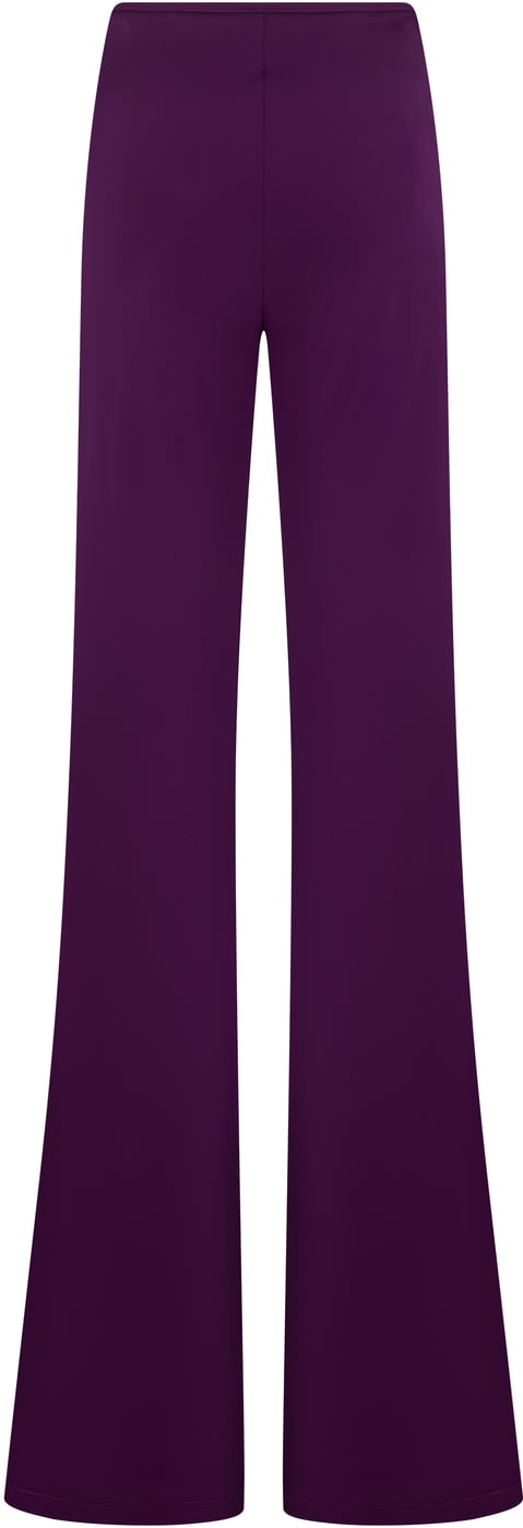 Elegant and Comfortable Purple Wide Leg Pants