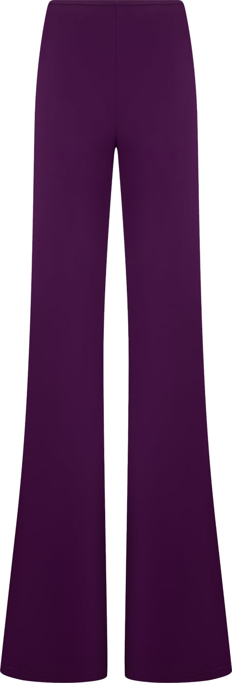 Elegant and Comfortable Purple Wide Leg Pants