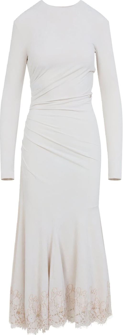 Alberta Ferretti Velvet Midi Dress