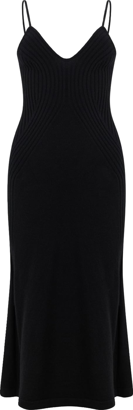 Dress with V-neck