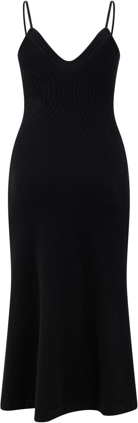 Dress with V-neck