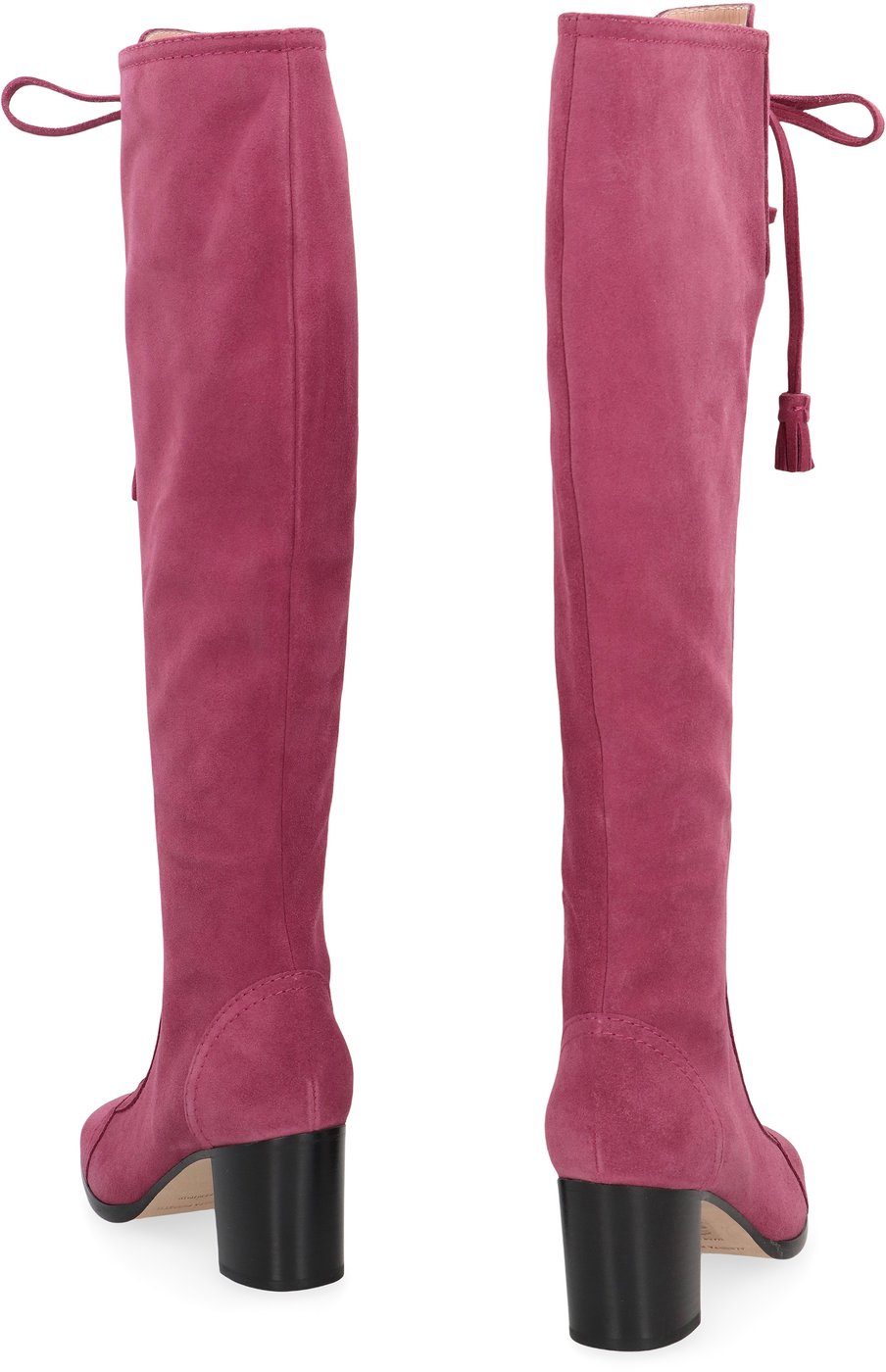 Suede leather boots