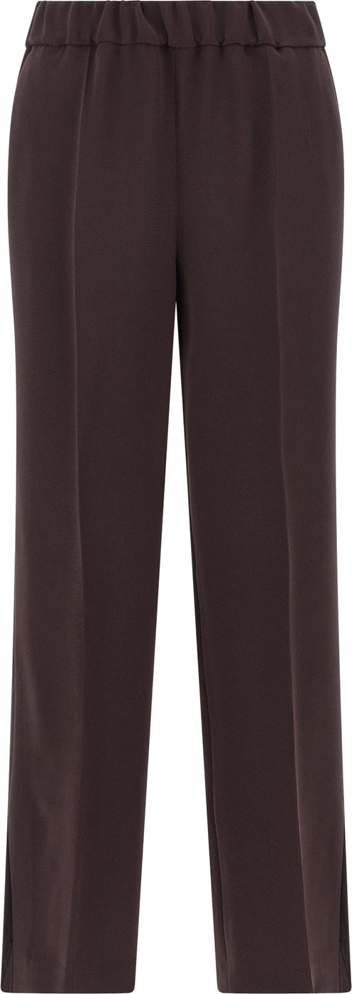 Alberto Biani Brown Triacetate Casual Pants