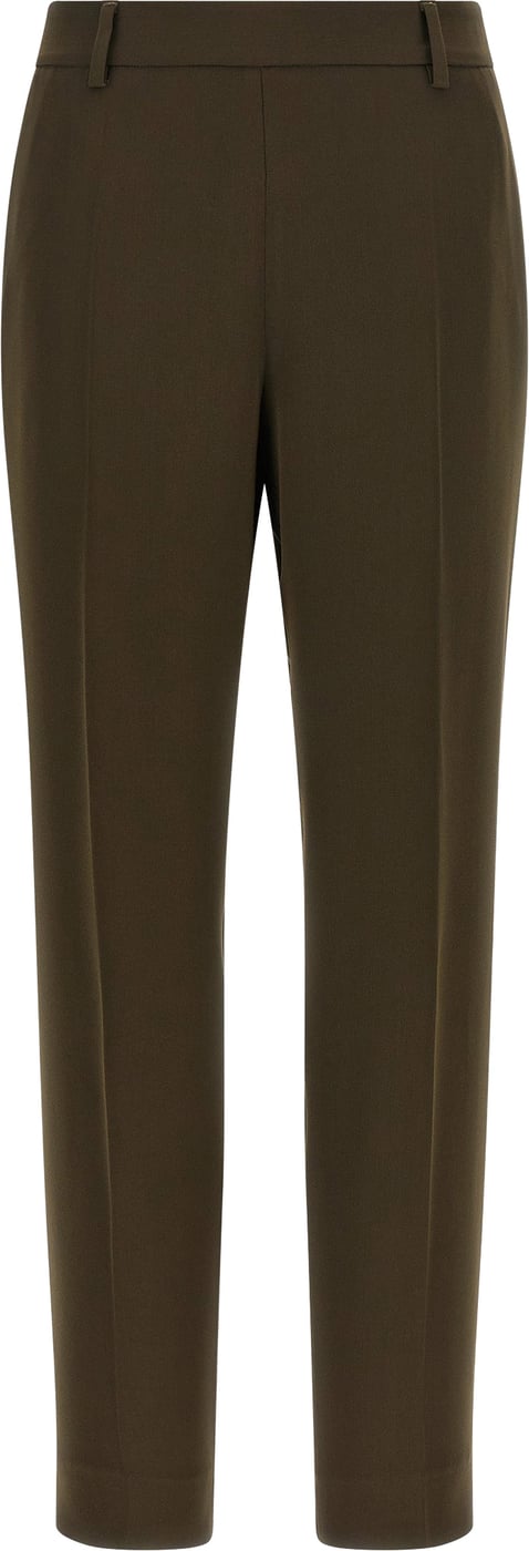 Alberto Biani Bicolor Triacetate Casual Pants