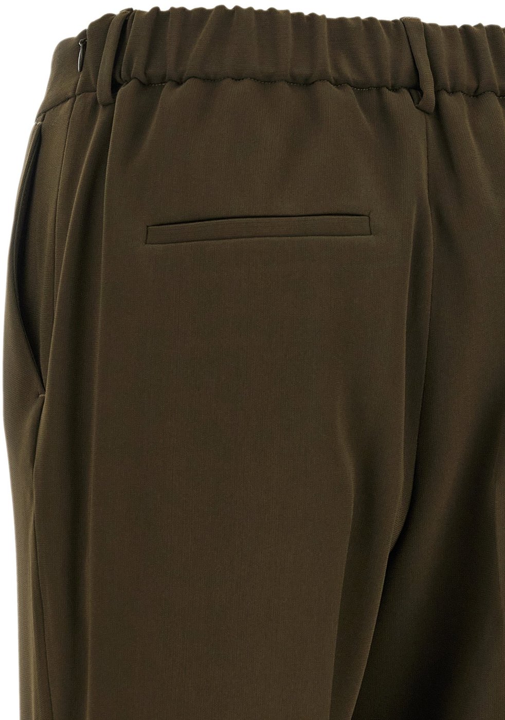 Alberto Biani Bicolor Triacetate Casual Pants