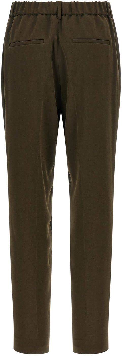 Alberto Biani Bicolor Triacetate Casual Pants