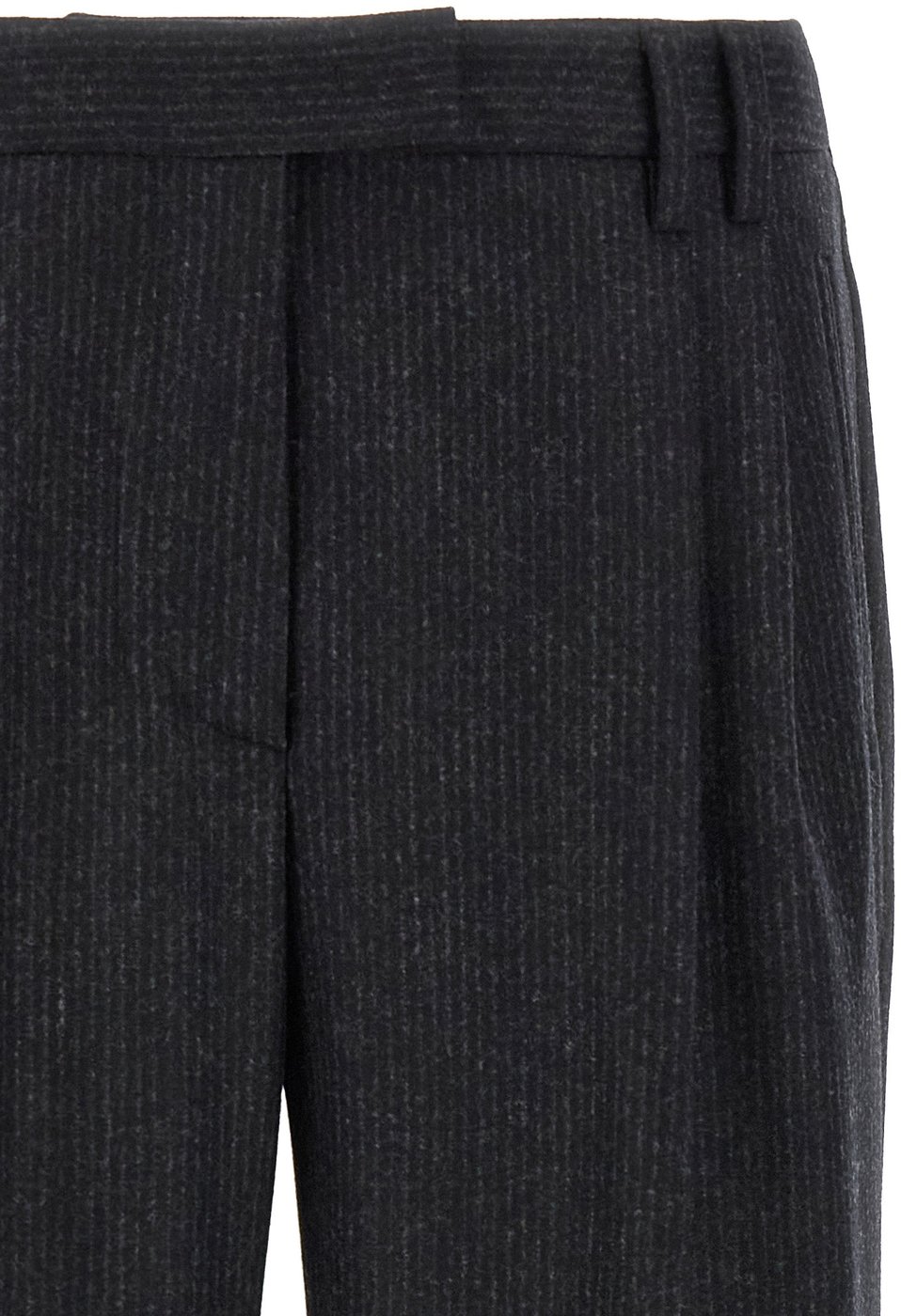 Alberto Biani Gray Wool Casual Pants