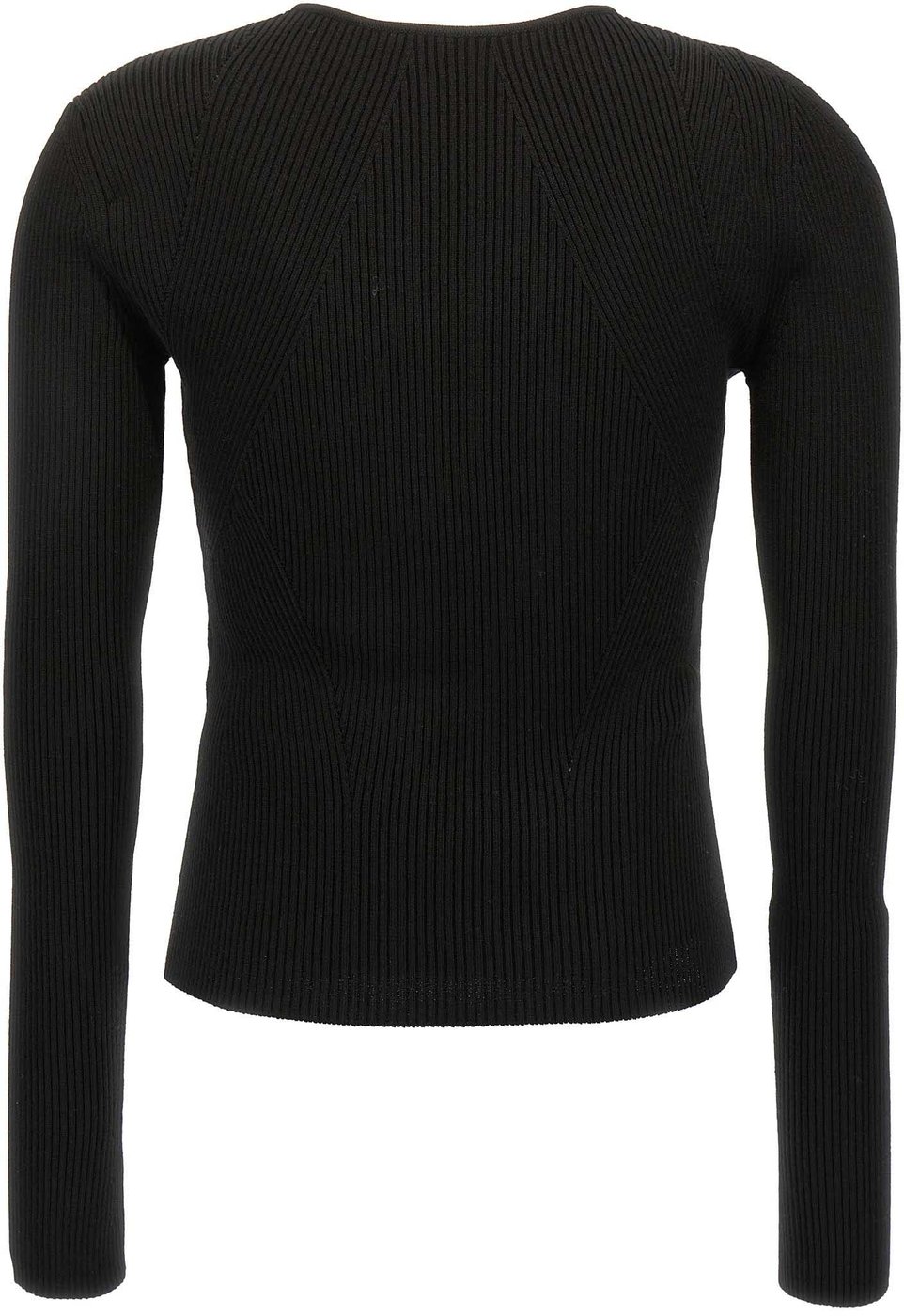 Alexander McQueen Black Wool Cardigan