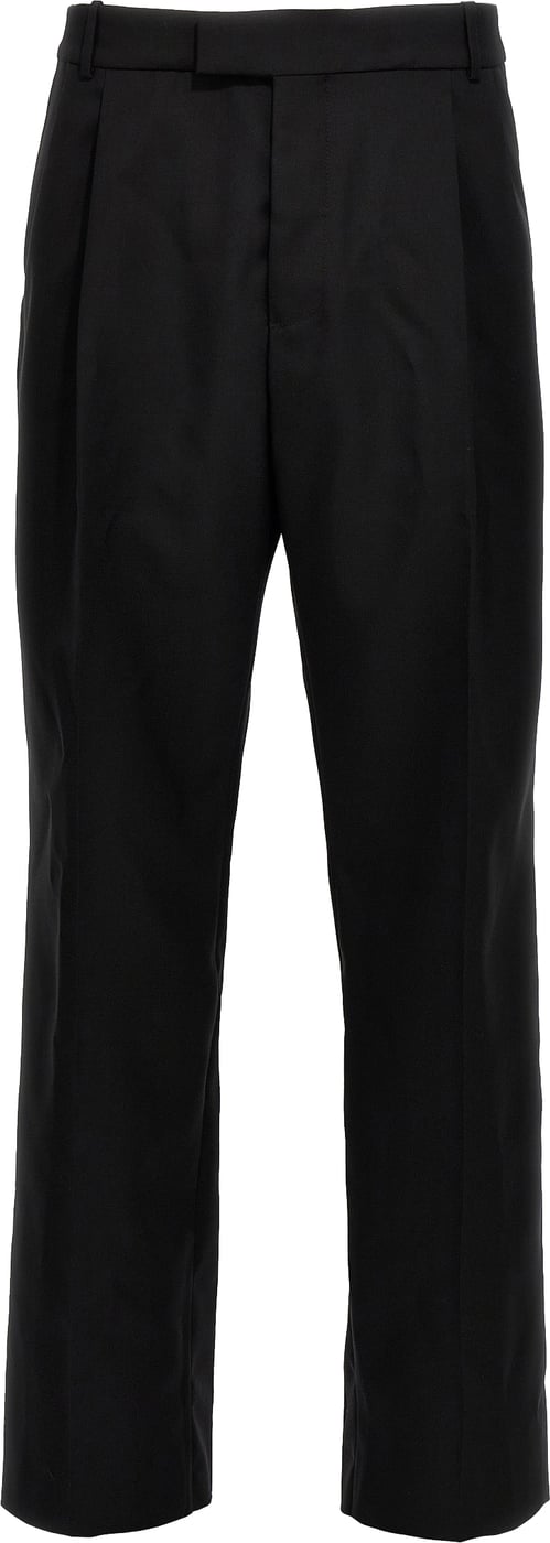 Alexander McQueen Black Wool Dress Pants