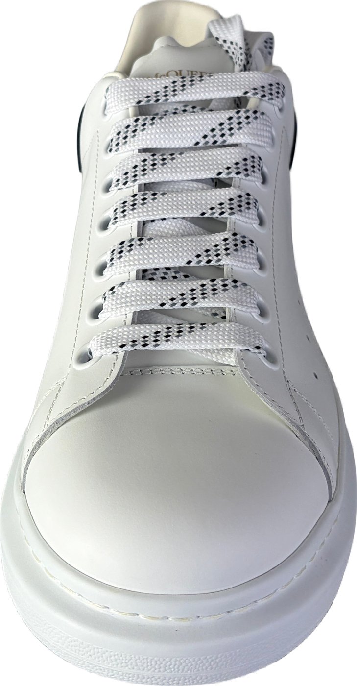 Alexander McQueen Oversized Sneaker 'White Black' 2025 (W)