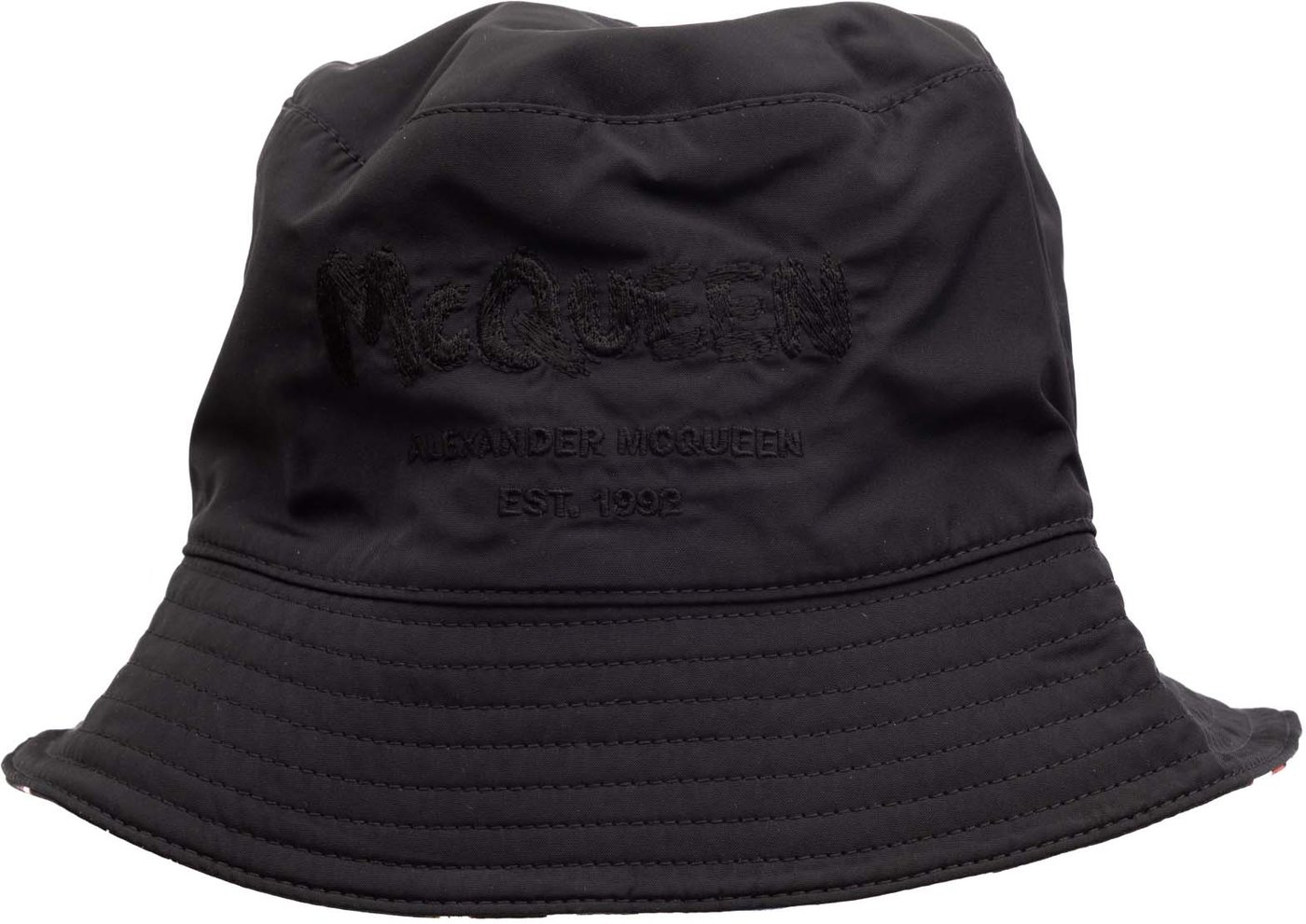 Alexander McQueen Women Polyamide Reversible Bucket Hat