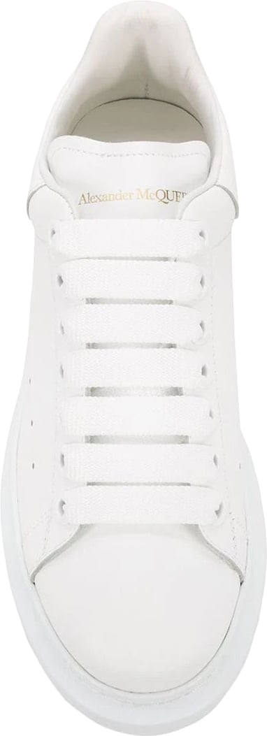 Alexander McQueen Men's Oversized Sneakers Full White | WS.NL