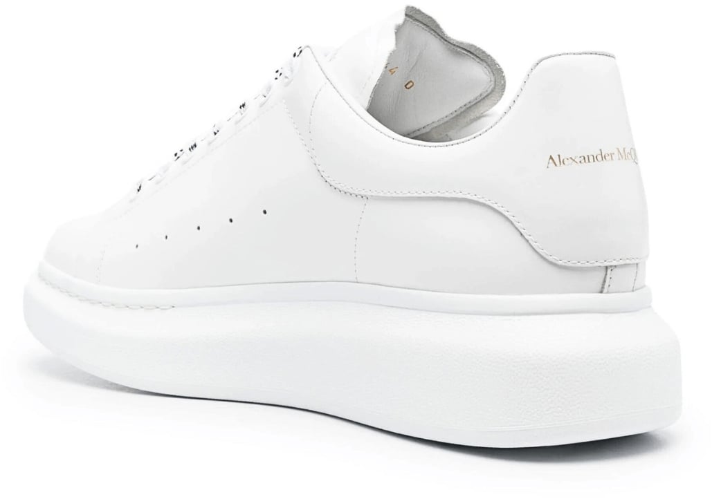 Alexander McQueen Men's Oversized Sneakers Full White
