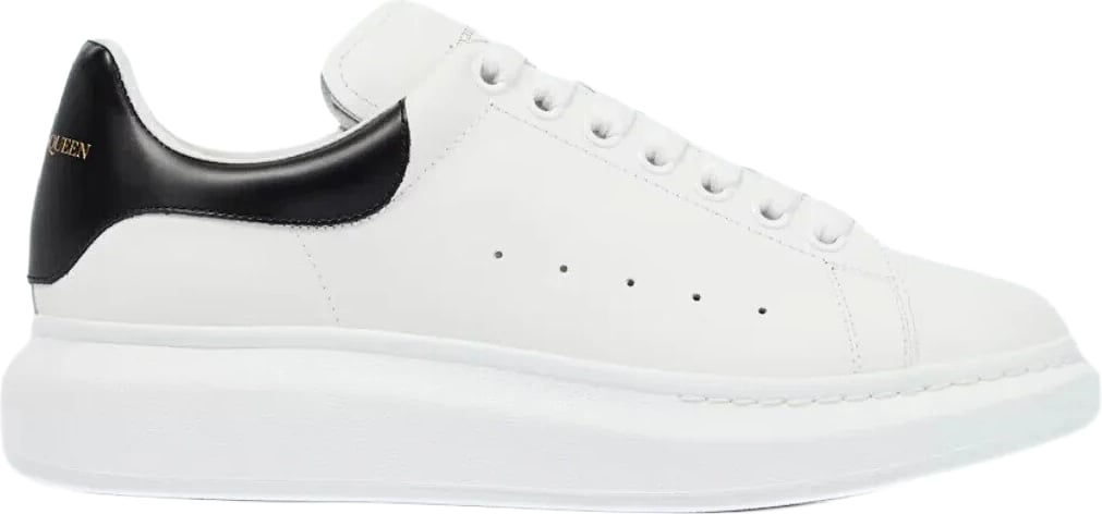 Alexander McQueen Men's Oversized Sneakers White Black