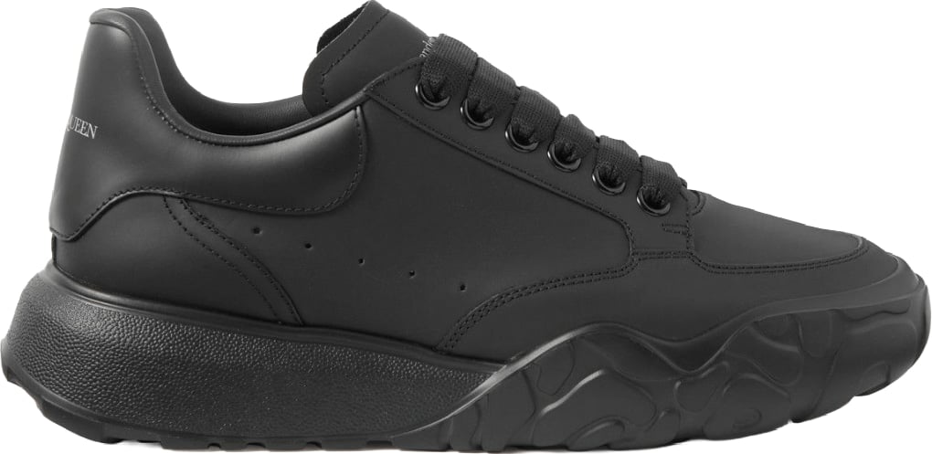 Alexander McQueen Court Exaggerated Sole Women's Sneakers Black