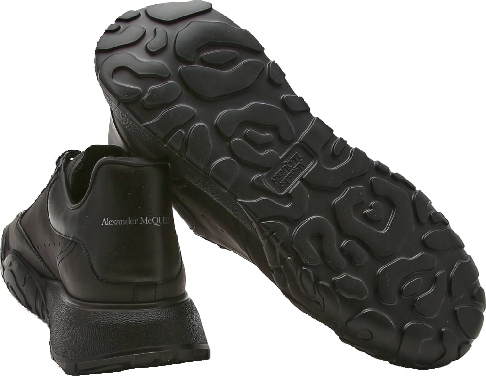 Alexander McQueen Court Exaggerated Sole Women's Sneakers Black