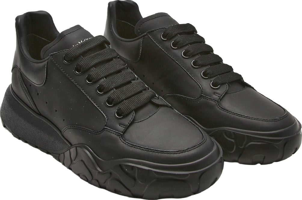 Alexander McQueen Court Exaggerated Sole Women's Sneakers Black