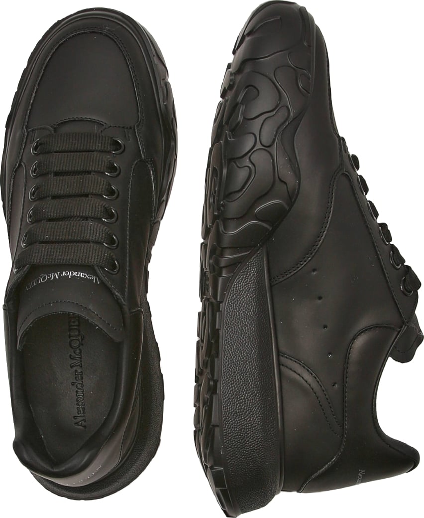 Alexander McQueen Court Exaggerated Sole Women's Sneakers Black