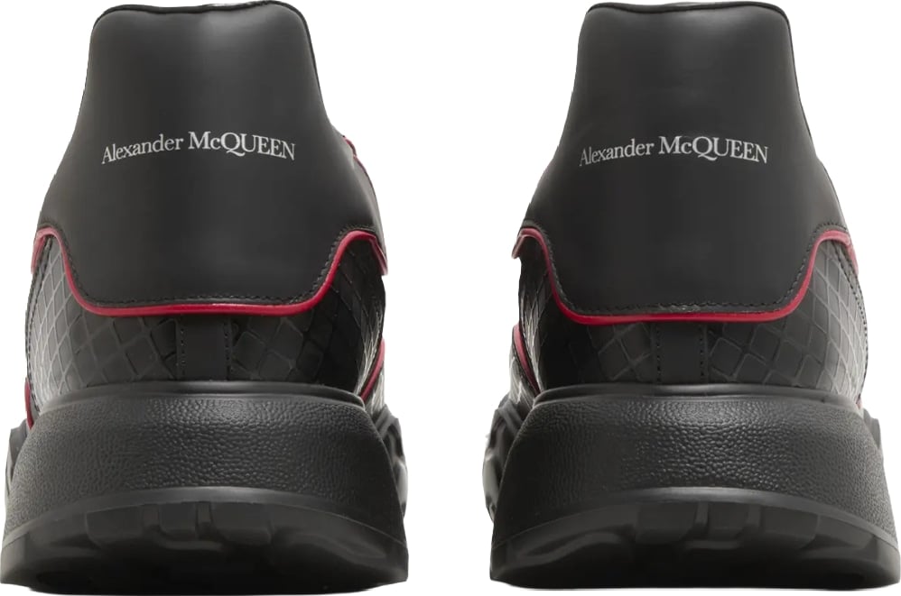 Alexander McQueen Women's Court Trainer Leather Sneakers White