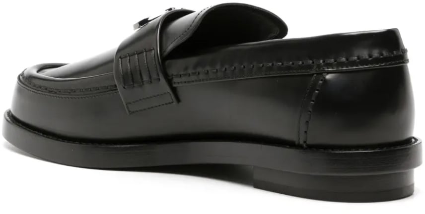 Seal Logo Plaque Loafers